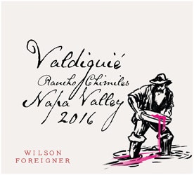 Wilson Foreigner 2016 Rancho Chimiles Valdiguié (Napa Valley)
