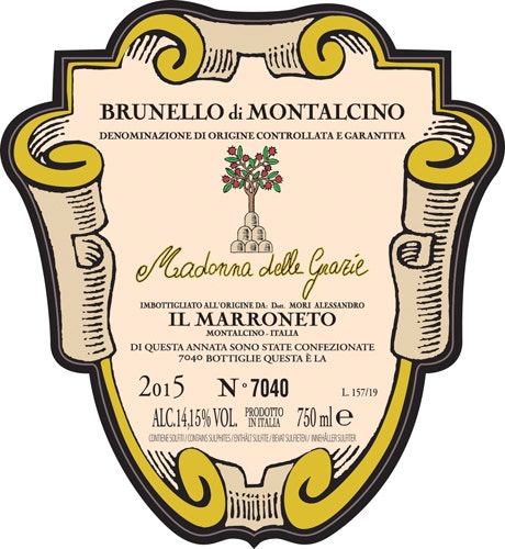 Il Marroneto 2015 Madonna delle Grazie Sangiovese (Brunello di Montalcino)