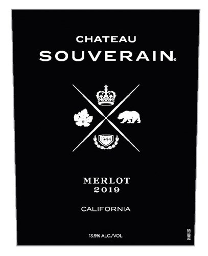Chateau Souverain 2019 Merlot (California)