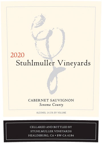 Stuhlmuller Vineyards 2020 Cabernet Sauvignon (Sonoma County)