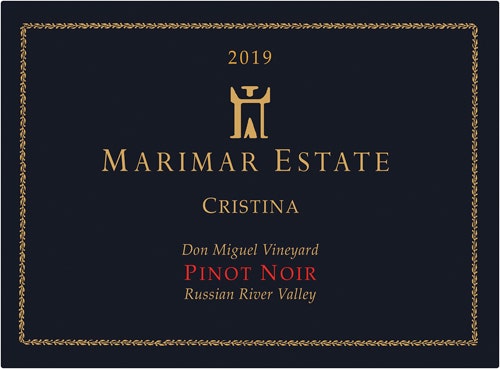 Marimar 2019 Cristina Don Miguel Vineyard Estate Pinot Noir (Russian River…