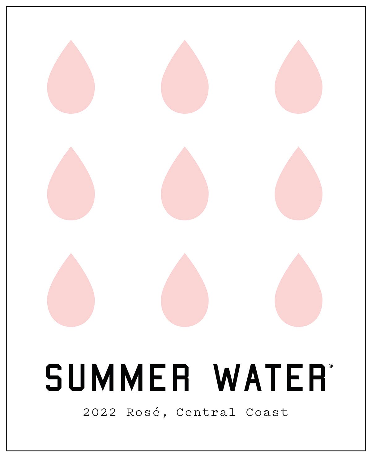 Summer Water 2022 Rosé (Central Coast)