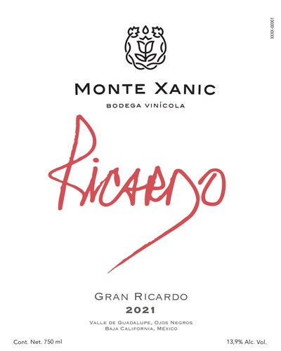 Monte Xanic 2020 Gran Ricardo Red (Baja)