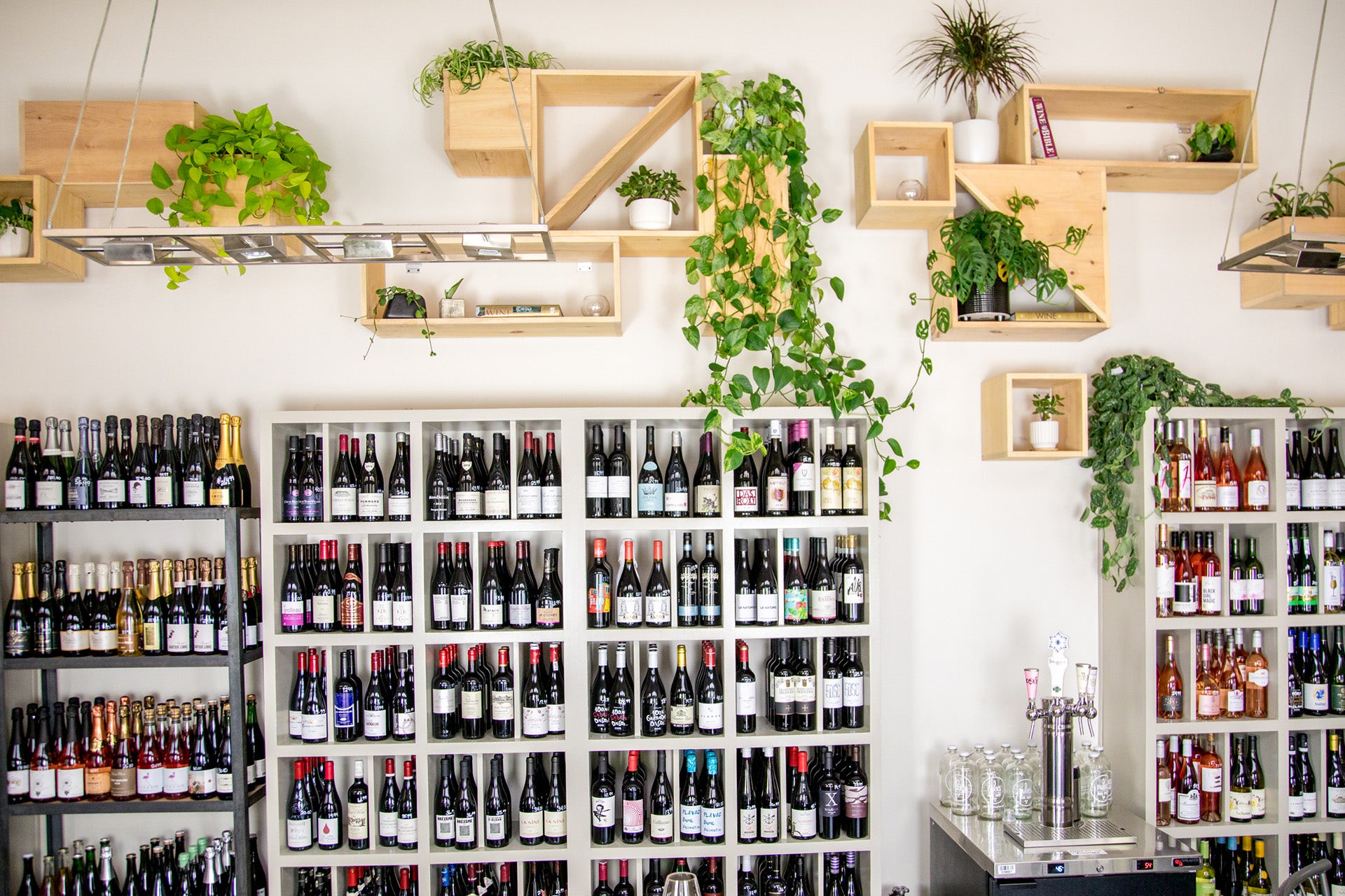 3 Parks Wine Shop interior
