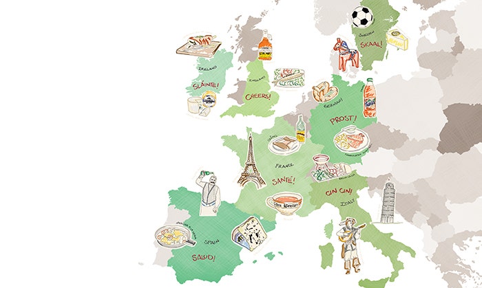 An Illustration of Europe.