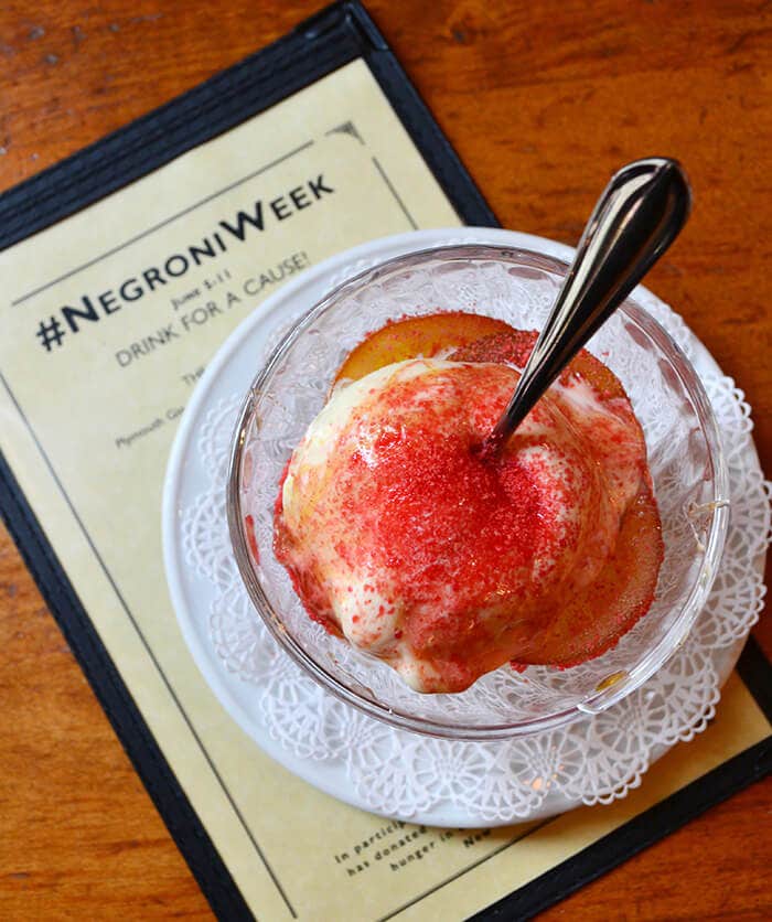Negroni Sundae Nice Matin
