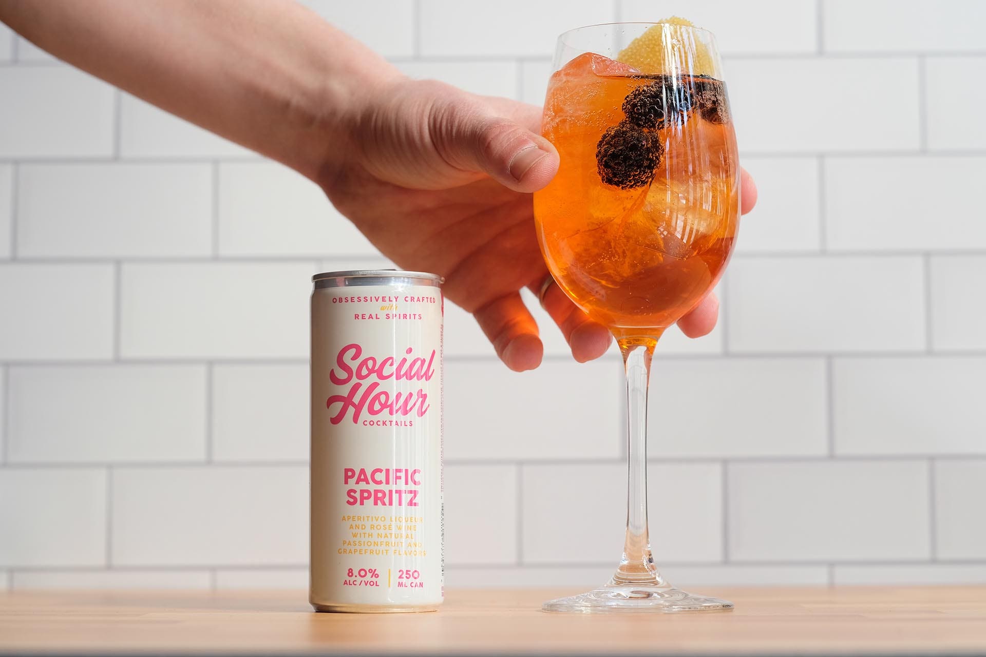 Social Hour canned cocktail
